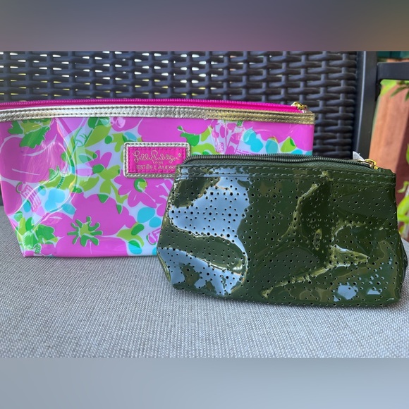 NWOT Set of Lily Pulitzer and Estée Lauder Cosmetic Pouch - Picture 9 of 9